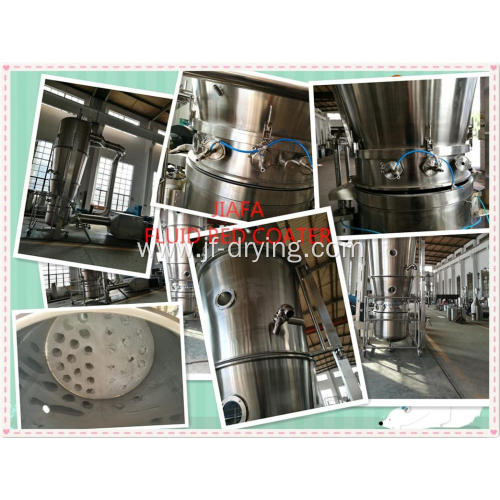 Fluid bed wurster coating machine